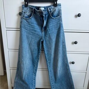 Stradivarius, wide leg jeans, S